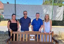 Charity bench offers hope to those in need