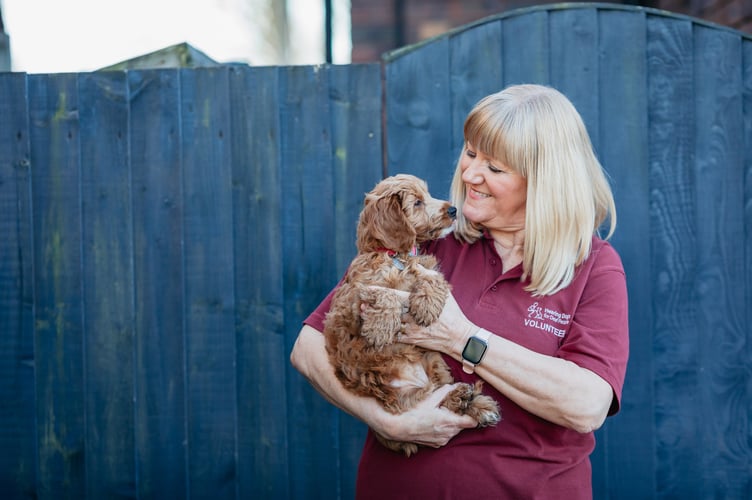 Karen & Kayla Puppy training