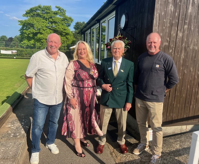 Mayor opens improved facilities at bowls club