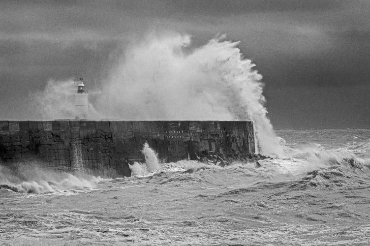 Newhaven Storm by Keith Newton