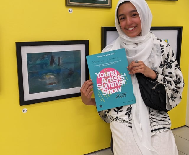 Woking girl's art at Royal Academy