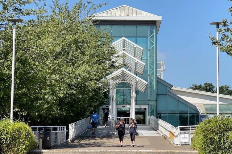 The Spectrum Leisure Centre in Guildford.