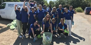 Culligan Harvey clean up Woking park