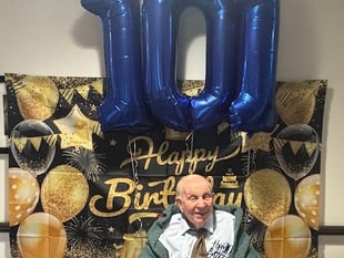 101-year-old Woking resident shares secret to long life