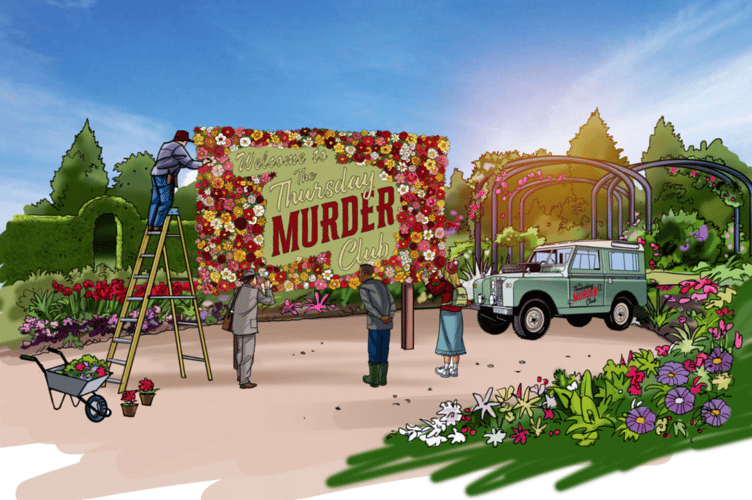 Netflix Thursday Murder Club RHS Wisley