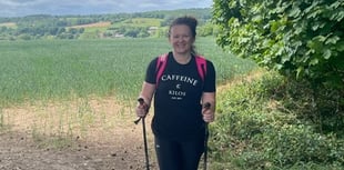 Walking star Kasia rewarded for boosting Surrey's greener future