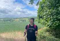 Walking star Kasia rewarded for boosting Surrey's greener future