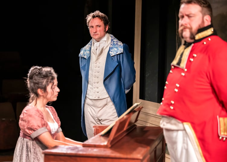 The cast of Death Comes to Pemberley bring Jane Austen’s world to the stage with a dark twist