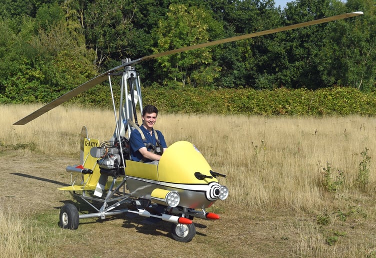 Little Nellie with Ewbank's auctioneer and memorabilia valuer Tom Duggan, August 2025.