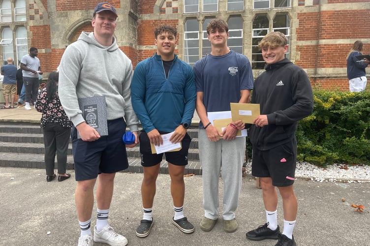 A-level results day, Gordon's School, Woking, August 14th 2025.
