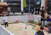 Hit the beach in the heart of Woking for summer sunshine fun