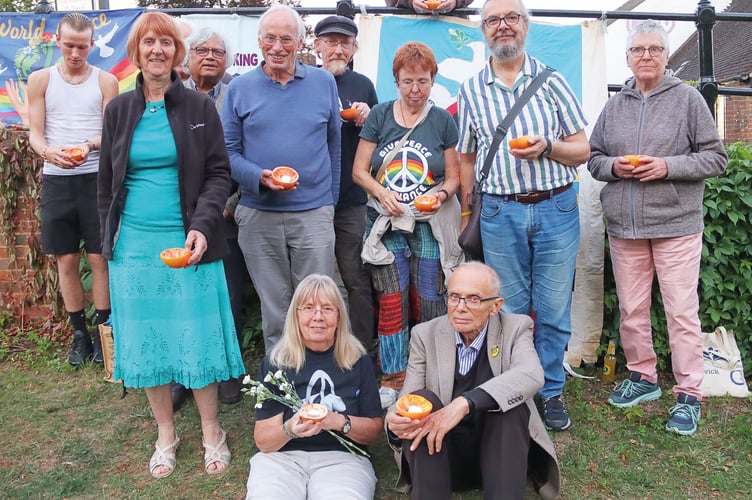 Woking Action for Peace Send VJ Day 80