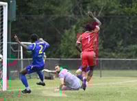 Knaphill held to FA Cup draw by Hollands & Blair