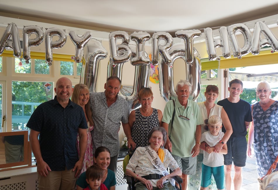 Betty Lein's centenary celebrated at Woodlarks Centre
