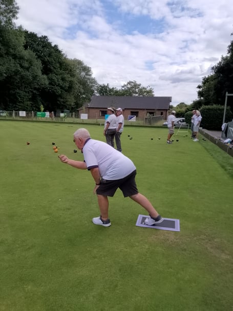 Andrew Vernoum playing at Mayford