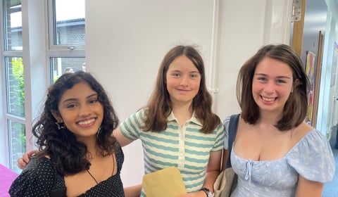 Woking students delighted with GCSE results
