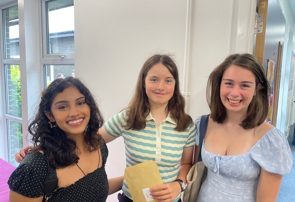 Woking students delighted with GCSE results