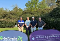 Golf trust passes £500,000 milestone as new partnership boosts support for Hospice