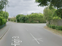 Police cordon off Horsell street after hand grenades found in house