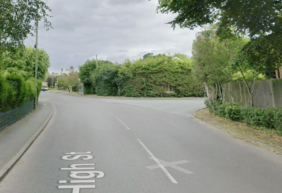 Police cordon off Horsell street after hand grenades found in house