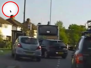 WATCH: Surrey drug dealer hurls cocaine from window after police stop