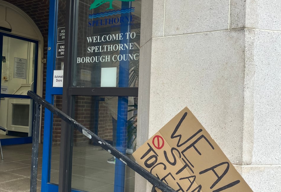 Surrey council's asylum hotel legal move