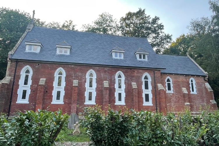 Longcross Church's historic features have been saved from redevelopment.