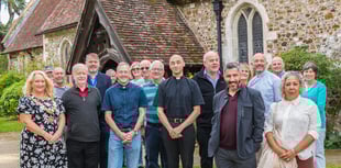 Community celebrates completion of church steeple restoration