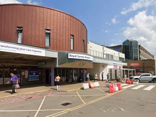 Reinforced concrete at Royal Surrey Hospital to be removed by autumn