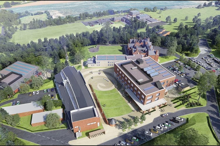 Proposed redevelopment of Mount Browne, Surrey Police's HQ.