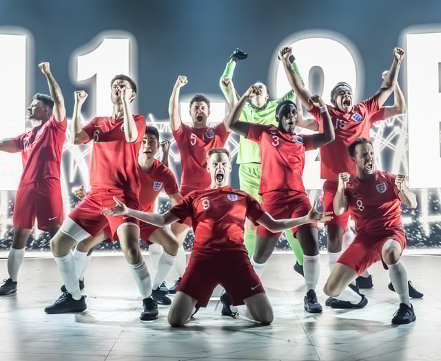 Gareth Southgate's career as England manager on Woking stage 