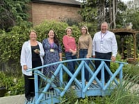 Secret garden provides safe  space for young to talk