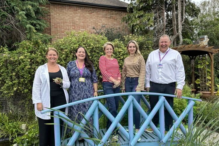 Eikon Police and Crime Commissioner Lisa Townsend, and her Deputy, Ellie Vesey-Thompson, have visited a secret garden where children can access mental health support