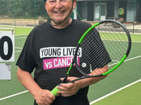Paul gives charity fundraiser head start