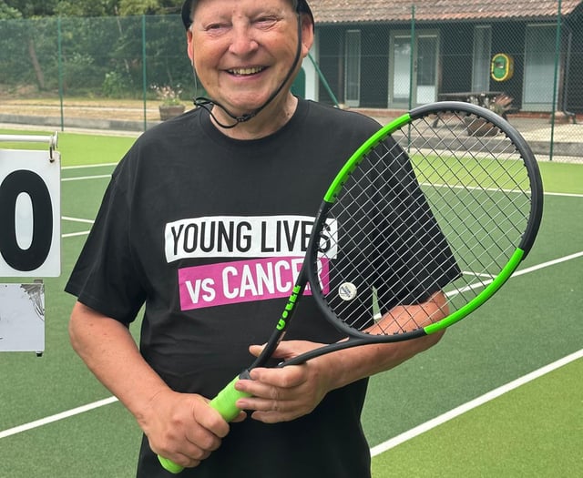 Paul gives charity fundraiser head start