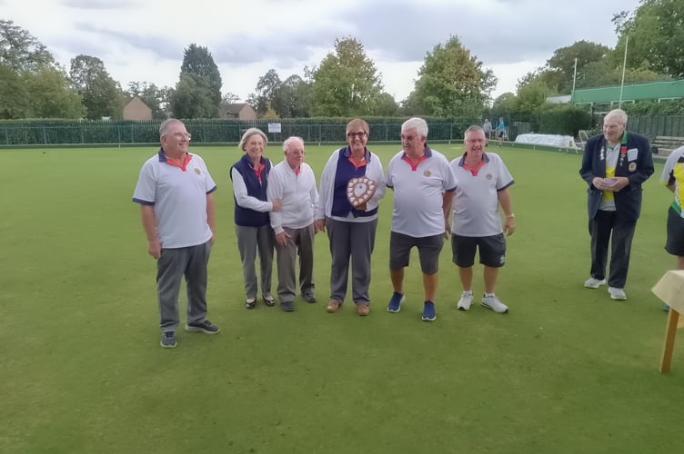 The winners of Division One in the Knaphill Thursday Triples