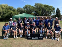 Old Woking's women’s walking cricket team enjoy close match