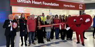 British Heart Foundation reopens in Woking town centre