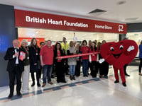 British Heart Foundation reopens in Woking town centre