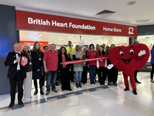 British Heart Foundation reopens in Woking town centre