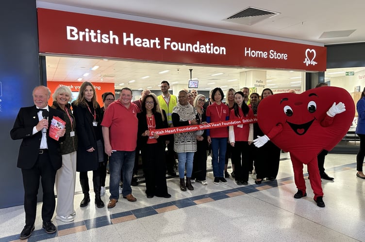 Shoppers welcome BHF’s return to Victoria Place

