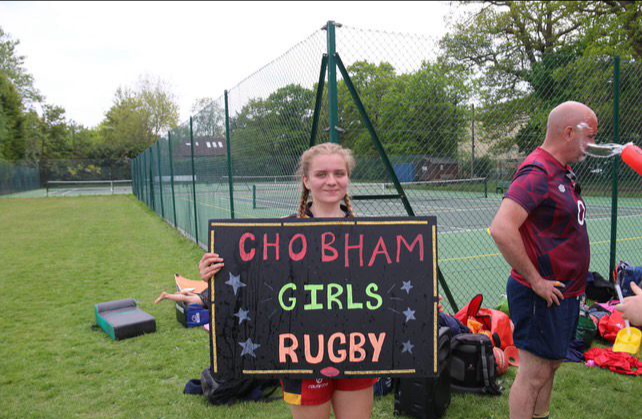 Chobham Rugby Club girls, September 2025.