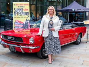 Royal agreement as Woking councillor hands over mayoral chains