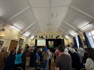Pirbright church is hall the better for village green move