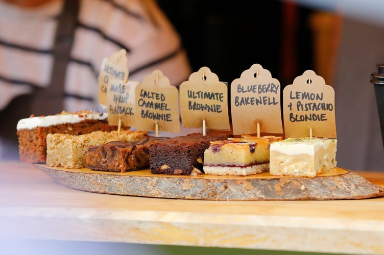 Sweet treats at Plot to Plate event at RHS Wisley ©RHS. Credit: RHS, Phil Taylor