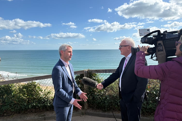 Woking MP Will Forster is interviewed at the Lib-Dem conference in Bournemouth.