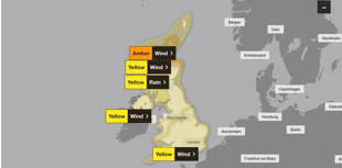 Surrey and Hampshire to be hit by Storm Amy