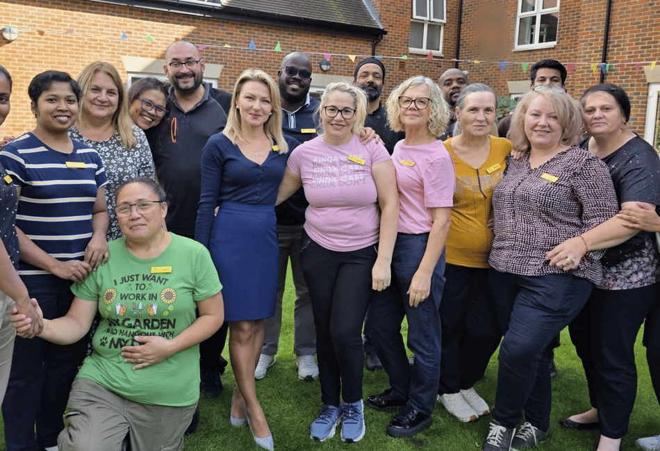 West Byfleet care home nominated for Team of the Year award
