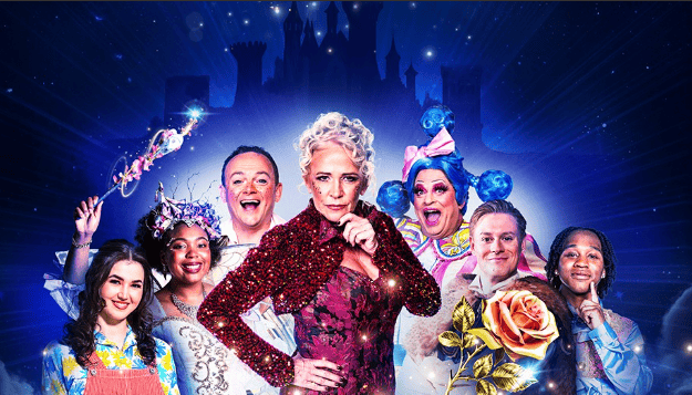 Beauty and the Beast poster, Yvonne Arnaud Theatre, Guildford, October 2025.