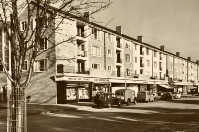 Sheerwater shops 1960s